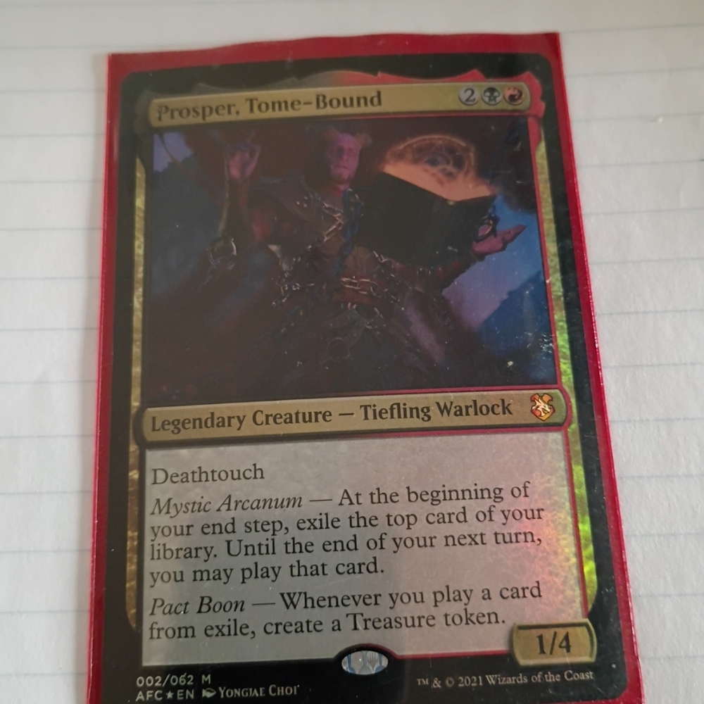 The Magic Gathering Card